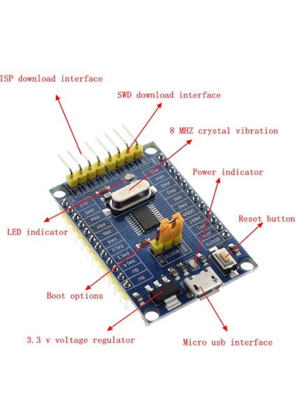STM32F030F4P6 Geliştirme Kartı