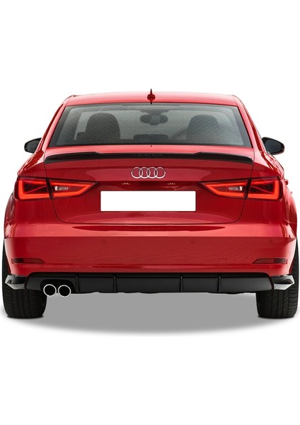 Audi A3 Sedan Plastik Boyasız Votex Spoiler 2012-2019 fiyatları