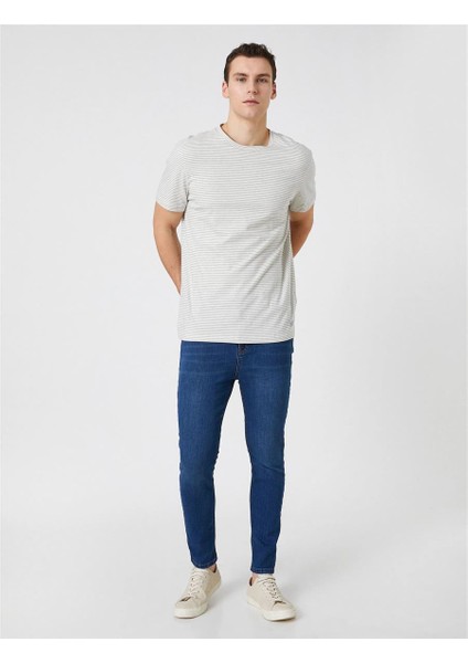 3SAL40028MD Orta Indigo Mid Kadın Pamuk Denim Pantolon fiyatları