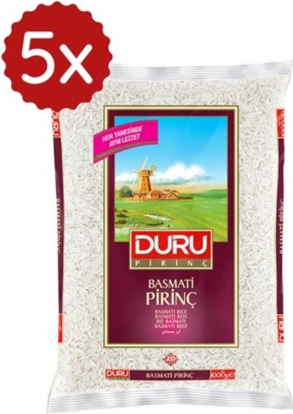 Basmati Pirinç 5 x 1 kg