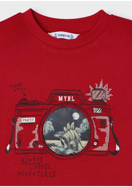 Erkek Çocuk Üç Boyut Baskılı Tshirt indirimleri