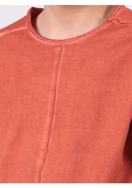 Thecatu Çocuk Regular Fit Kısa Kol Turuncu T-Shirt 3011Ç modelleri