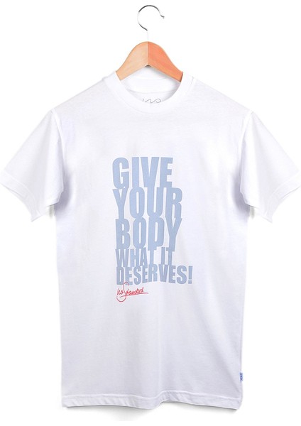 TheCatu Beyaz Erkek No Standart T-Shirt