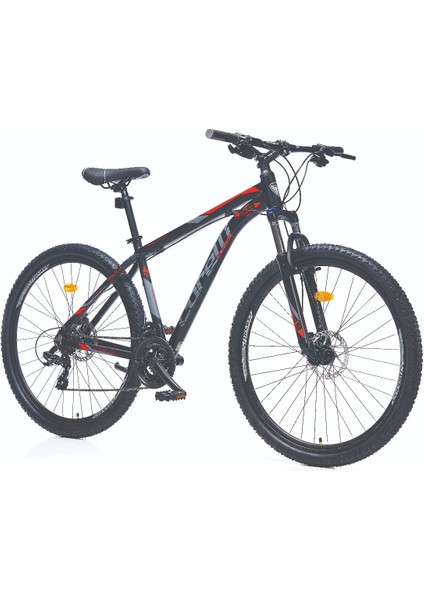 Felix 1.3 29 Jant 18 Kadro Dağ Bisikleti - Kırmızı/gri