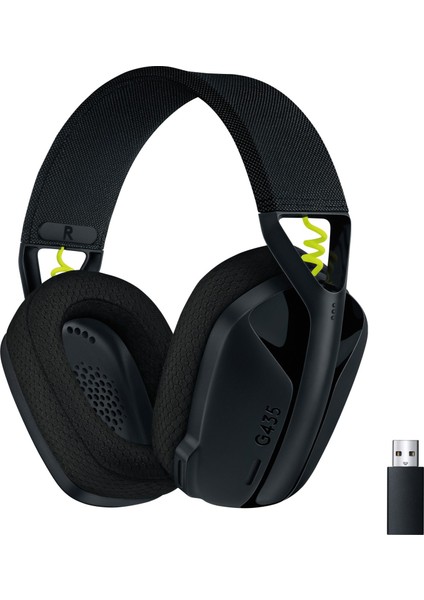 G G435 Lıghtspeed Kablosuz Oyuncu Kulaklığı - Siyah (KUTUSUZ )