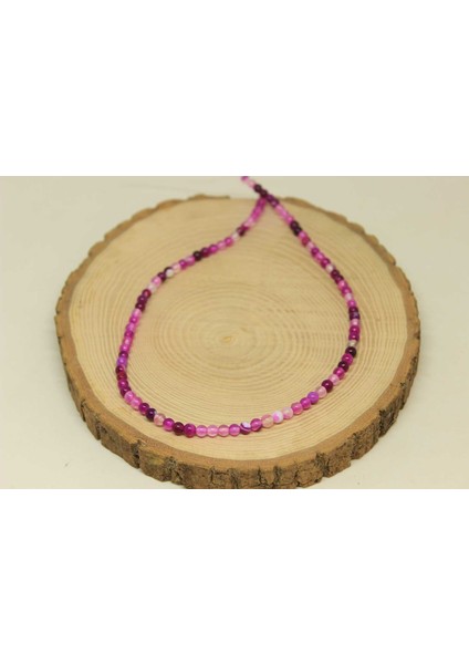 Akik Taşı Yarım Dizi 4mm (27875) (18CM Uzunluğundadır) modelleri