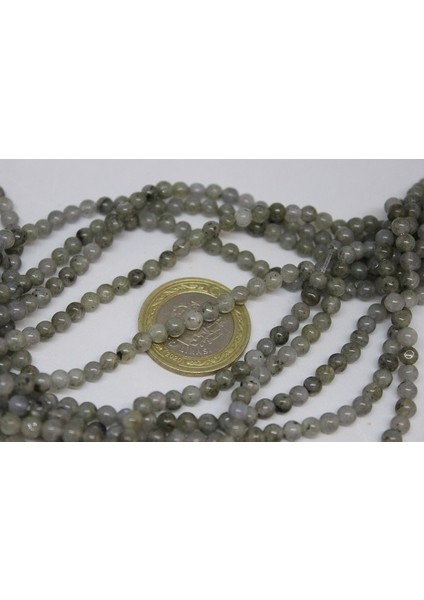 Labradorit Taşı Açık Renk Yarım Dizi 4mm (18CM Uzunluğundadır) modelleri
