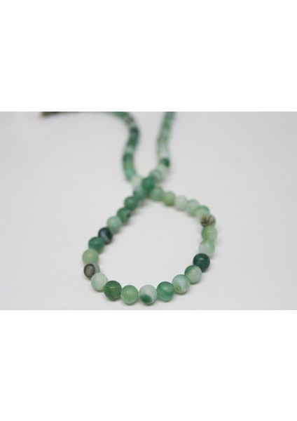 Akik Taşı Mat Yarım Dizi 6mm (18CM Uzunluğundadır) modelleri