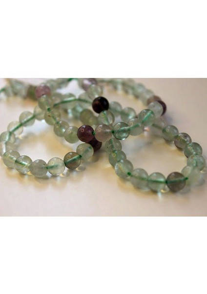 Florit Taşı Yarım Dizi 6mm (18CM Uzunluğundadır)