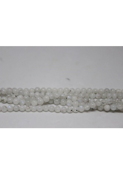 Ay Taşı Yarım Dizi 4-4.5mm Aralığı (18CM Uzunluğundadır) fiyatları