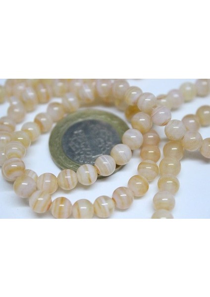 Akik Taşı Yarım Dizi 6mm (7223) (18CM Uzunluğundadır) modelleri