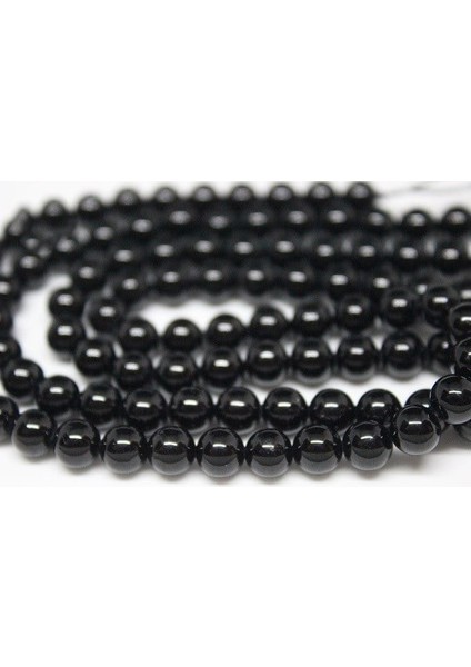 Turmalin Taşı Yarım Dizi 6mm (18CM Uzunluğundadır) fiyatları