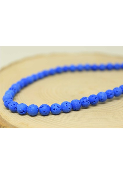 Lav Taşı Lacivert Yarım Dizi 6mm (18CM Uzunluğundadır) fiyatları