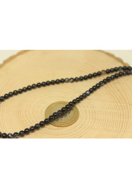 Akik Taşı Yarım Dizi 4mm (27855) (18CM Uzunluğundadır) fiyatları