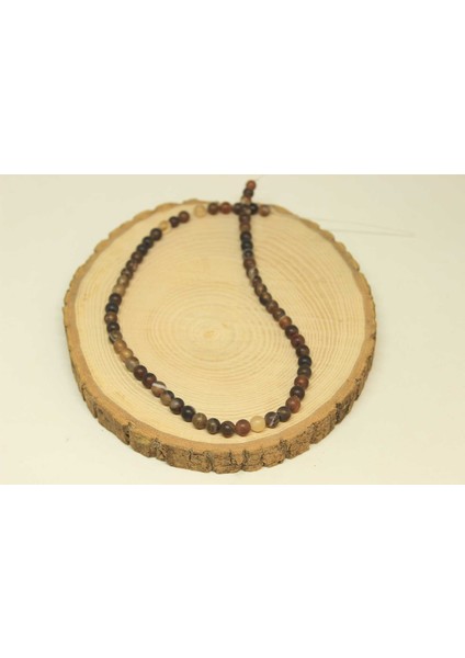 Akik Taşı Yarım Dizi 6mm (27905) (18CM Uzunluğundadır) modelleri