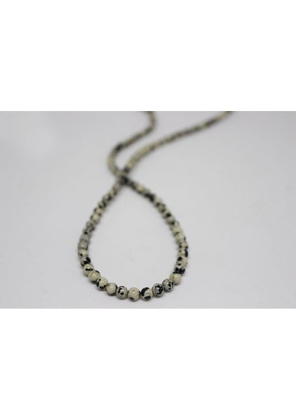 Jasper Taşı Yarım Dizi 4mm (9850) (18CM Uzunluğundadır)