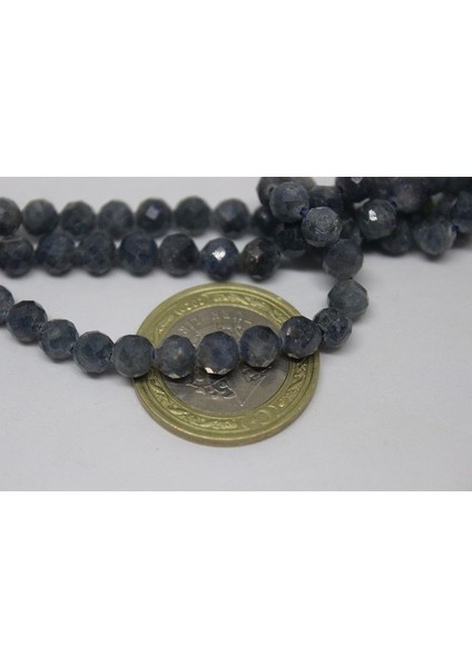 Safir Taşı Yarım Dizi 5.5mm (18CM Uzunluğundadır)