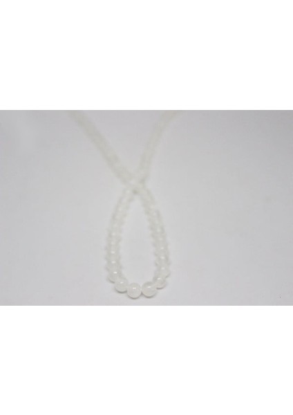 Selenit Taşı Yarım Dizi 6mm (18CM Uzunluğundadır) modelleri