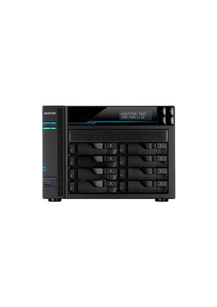 AS6508T 8 Slot Tower Nas I-2.1ghz Quad 8gb Ddr4 2X10GBE 2x2.5gbe