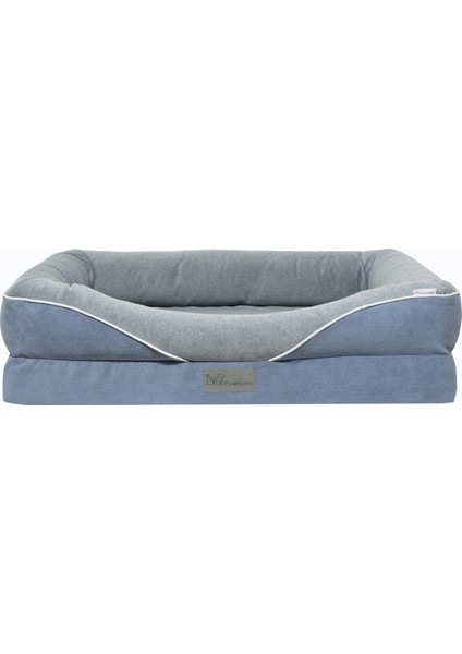 Bolster Üst Kalite Köpek Yatağı 6,5 ve 10 cm Süngerli Kılıflı Sıvı Geçirmez Alezli 2 Fermuarlı fırsatları