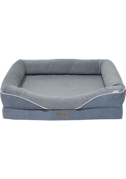 Bolster Üst Kalite Köpek Yatağı 6,5 ve 10 cm Süngerli Kılıflı Sıvı Geçirmez Alezli 2 Fermuarlı indirimleri