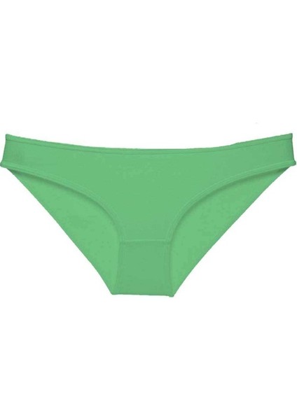 Yeşil Kadın Günlük Pamuklu Likralı Özel Poşet Içinde Taşınabilir Acil Durum Slip Külot