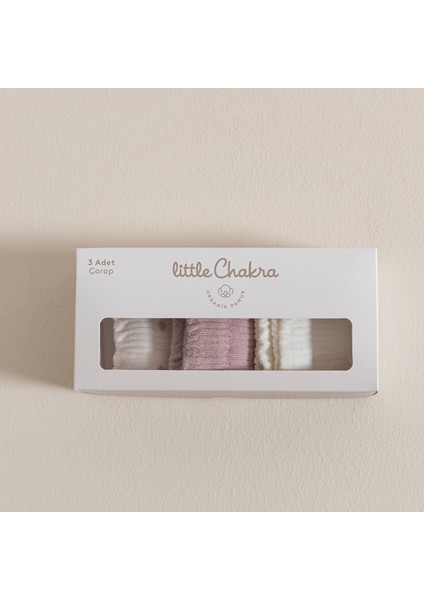 Triko 3 Lü Fırfırlı Çorap Ekru indirimleri