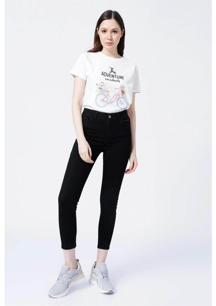 Fashion Friends Kadın Jean Pantolon - 23Y0565K1