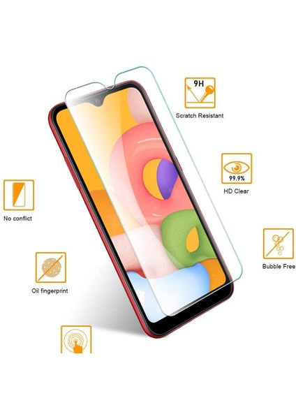 Sepetegelsin Galaxy A31 0.26MM Ekran Koruyucu Temperli Cam