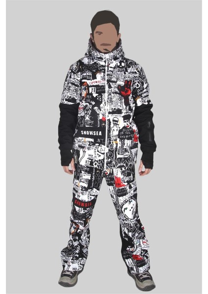 SS767 Içimde Ölen Biri Var Snowboard ve Kayak Mont & Pantolon Takımı