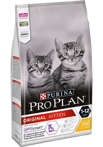 Pro Plan Kitten 10kg Yavru Kedi Kitten Chicken Tavuklu Junior Yavru Kedi Maması