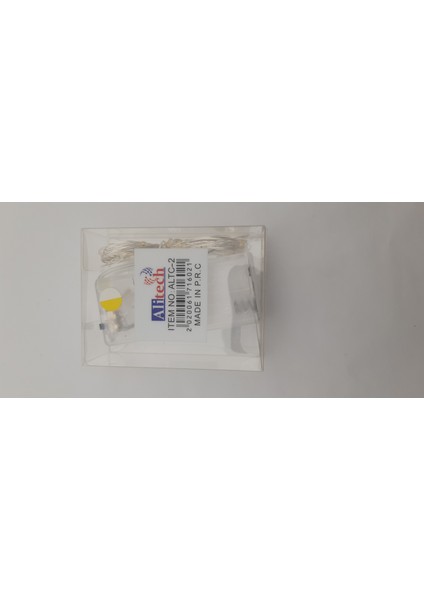 2 Adet Sarı Peri LED Işık 2 mt (2 Adet Aa Pil ile Çalışır)