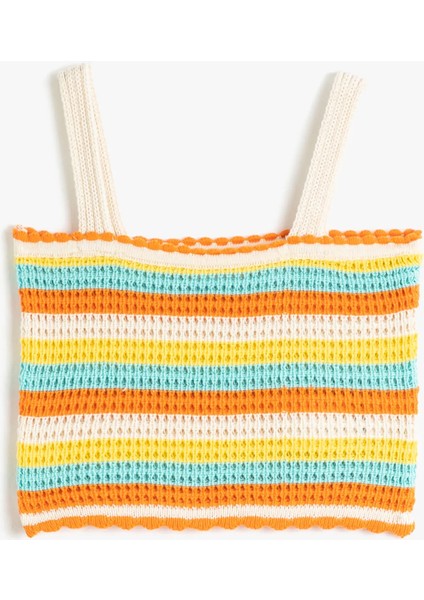 Desenli Bej Kız Çocuk Atlet 3SKG90001AT fiyatları