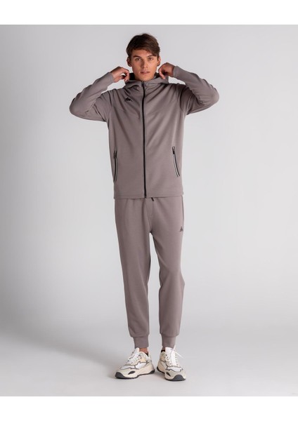 Koradi Erkek Gri Melanj Fermuarlı Eşofman Üst modelleri