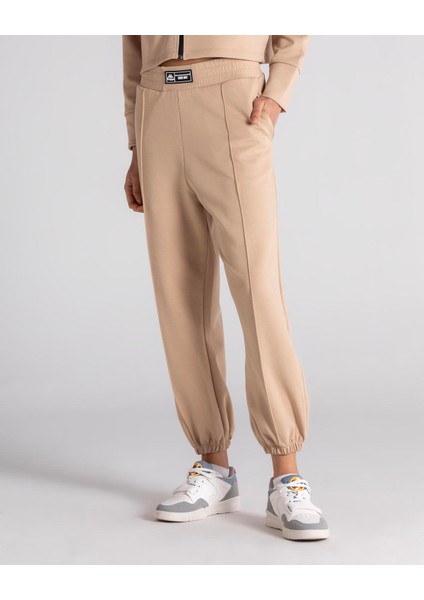 Authentic Handera Kadın Bej Jogger Eşofman Altı