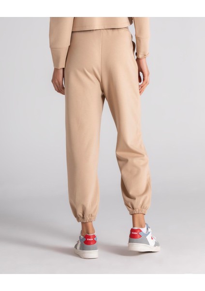 Authentic Handera Kadın Bej Jogger Eşofman Altı