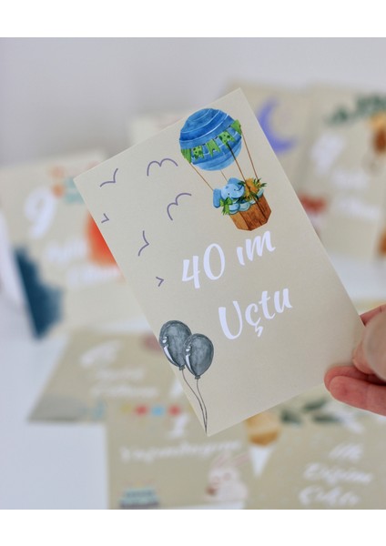 15'li Bebek Anı Kartı Seti fırsatları