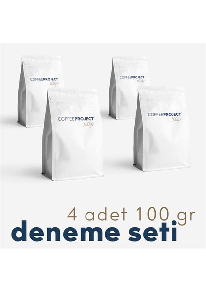 4'lü Kahve Tadım Seti Cold Brew 400 gr