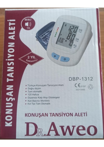 Dr. Aweo Koldan Ölçer Konuşan Tansiyon Aleti