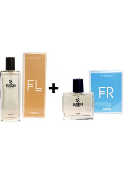171 Edp Floral 50 ml Kadın Parfüm + 567 Edp Fresh 50 ml Erkek Parfüm Seti