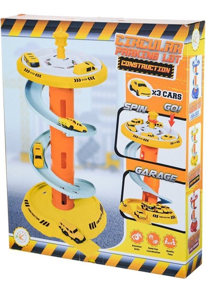 2062 Dönen Inşaat Garaj Oyun Seti -Özka