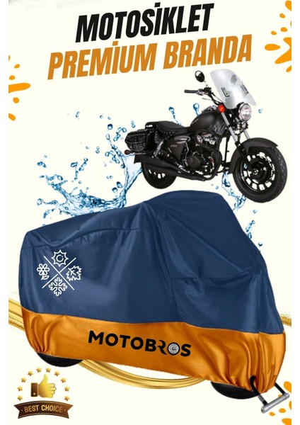 Motosiklet Kuba Superlight 125 Branda Lüx Premium Paraşüt Kumaşı Su Geçirmez Ömürlük Kullanım