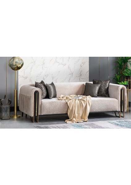 Weltew Home Ottoman Koltuk Takımı 3+3+1