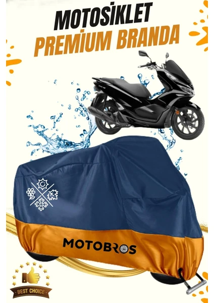 Motosiklet Honda Pcx 125 Lüx Premium Paraşüt Kumaşı Branda Su Geçirmez Ömürlük Kullanım