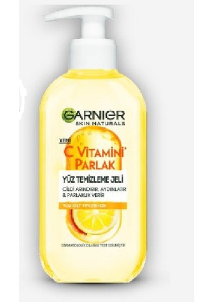 C Vitamini Parlak Yüz Temizleme Jeli 200 ml