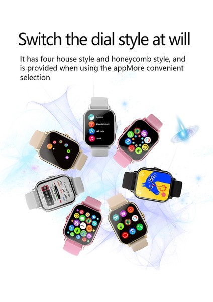 Akıllı Saatler Bluetooth Çağrı Sıcaklık Ölçme Sağlık İzleme Spor Saat (Yurt Dışından) fırsatları