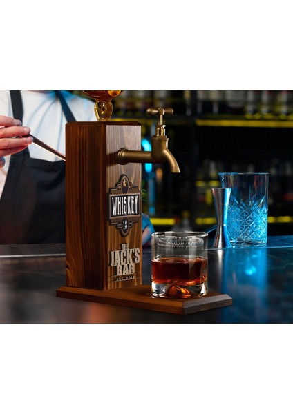Kişiye Özel Kabartma Isimli Musluklu Doğal Ahşap Içki Standı, Home Bar, Viski Çeşmesi, Içecek Dispenseri, Ahşap Içecek Çeşmesi-13 fırsatları