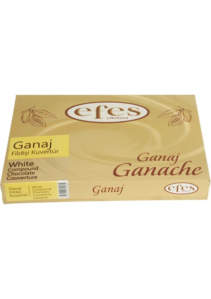 Ganaj Fildişi Kuvertür 1,5 Kg.