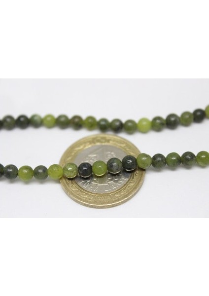 Yeşim Taşı Ela Quality Yarım Dizi 4mm (18CM Uzunluğundadır) modelleri