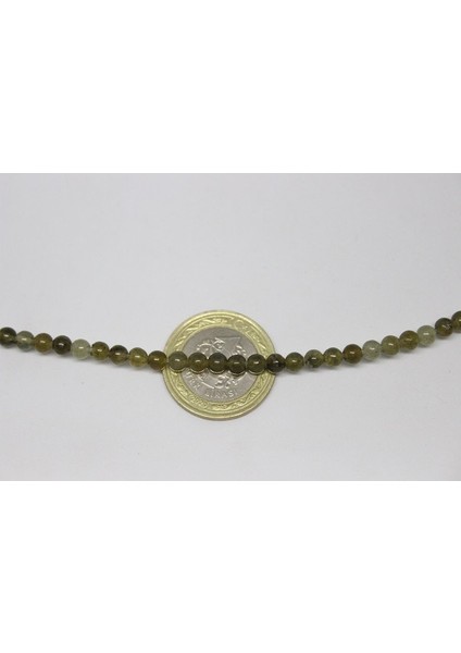 Labradorit Taşı Yarım Dizi 4mm (18CM Uzunluğundadır)